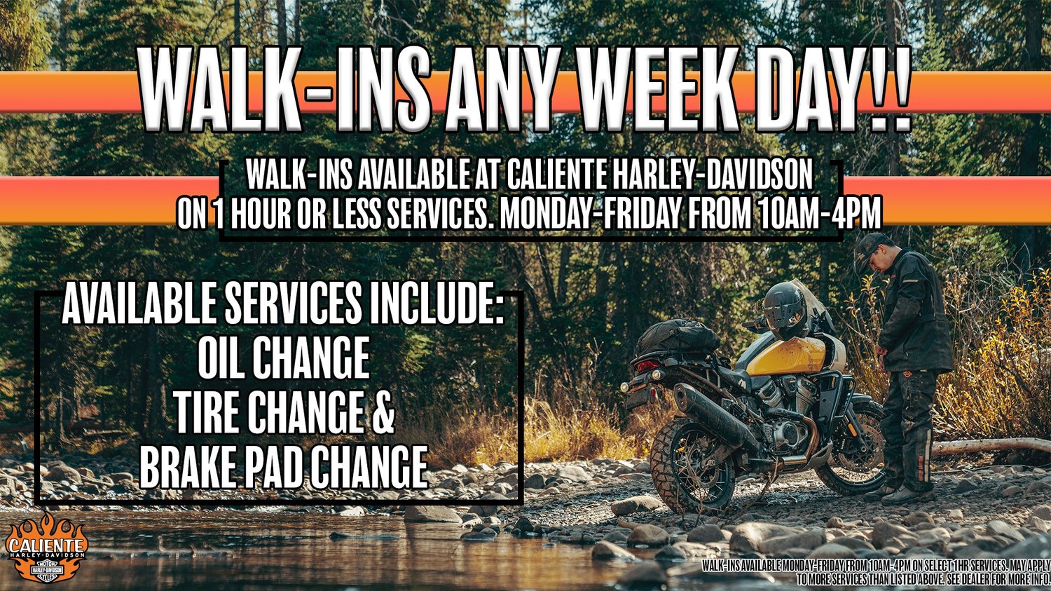 Walk-in weekdays ad-1 Walk-in weekdays ad-1
